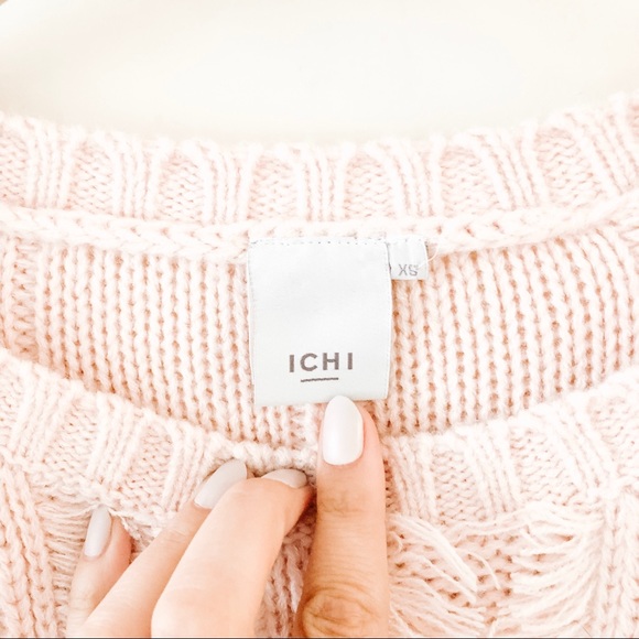 ICHI Fringe sweater - Picture 4 of 7